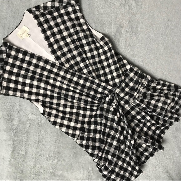 Anthropologie Tops - Anthro Deletta Delphine Gingham Sleeveless Top